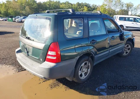 2005 Subaru Forester 2.5X z USA, uszkodzony, nr VIN JF1SG63665H743025